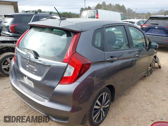 2018 Honda Fit EX-L with VIN 3HGGK5H9XJM705395, listed as a IAAI auction lot 41522426 with 20,009 mi miles. Bid and sale history available at carsss.com. Image 4.