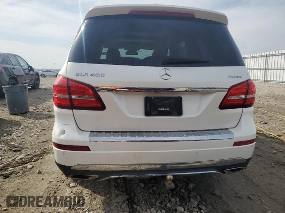 2019 Mercedes-Benz GLS with VIN 4JGDF6EE9KB225883, listed as a Copart auction lot 49136445 with 114,860 mi miles and Salvage Title. Bid and sale history available at carsss.com. Image 6.