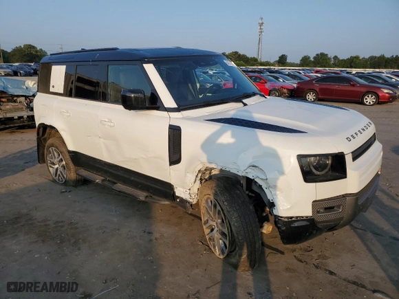 2024 Land Rover Defender X-Dynamic SE with VIN SALE2EEU0R2281574, listed as a Copart auction lot 64271554 with 8,097 mi miles and Salvage Title. Bid and sale history available at carsss.com. Image 4.