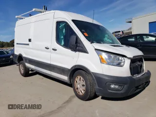 2021 Ford Transit Cargo with VIN 1FTBR1C82MKA90784, listed as a Copart auction lot 47069234 with Not Provided miles and . Bid and sale history available at DreamBid. Image 4.