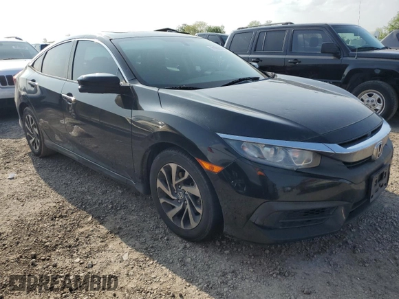 2016 Honda Civic EX with VIN 19XFC2F77GE087852, listed as a Copart auction lot 51002975 with 101,708 mi miles and Clean Title. Bid and sale history available at DreamBid. Image 4.