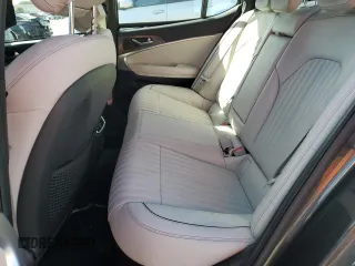 2024 Genesis G70 3.3T Sport Advanced with VIN KMTG54SE3RU137196, listed as a Copart auction lot 76329834 with 1,348 mi miles and Salvage Title. Bid and sale history available at carsss.com. Image 10.