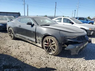 2024 Chevrolet Camaro 2LT with VIN 1G1FD1RS5R0117765, listed as a Copart auction lot 74450814 with 12,386 mi miles and Salvage Title. Bid and sale history available at carsss.com. Image 4.