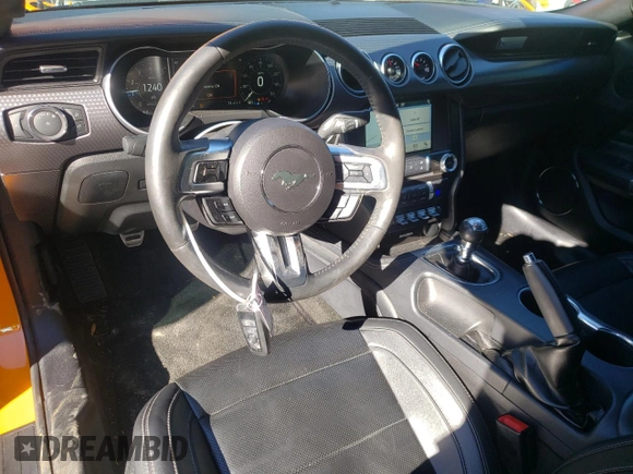 2018 Ford Mustang GT with VIN 1FA6P8CF8J5126377, listed as a Copart auction lot 88294875 with 142,465 mi miles and Salvage Title. Bid and sale history available at carsss.com. Image 8.