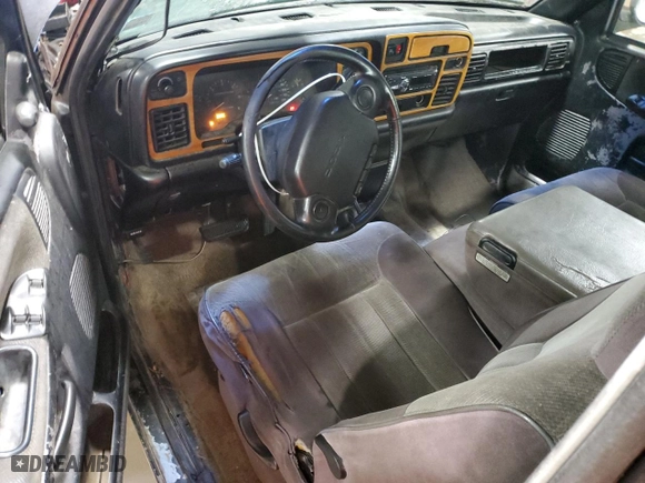 1996 Dodge Ram 2500 with VIN 1B7KF23W6TJ146145, listed as a Copart auction lot 74223294 with 241,541 mi miles and Salvage Title. Bid and sale history available at carsss.com. Image 8.