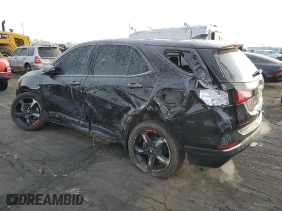 2019 Chevrolet Equinox LT with VIN 2GNAXVEX5K6145751, listed as a Copart auction lot 45759235 with 72,590 mi miles and Salvage Title. Bid and sale history available at carsss.com. Image 2.
