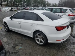 2016 Audi A3 2.0T Premium with VIN WAUB8GFF3G1059082, listed as a Copart auction lot 83622674 with 57,115 mi miles and Salvage Title. Bid and sale history available at carsss.com. Image 2.