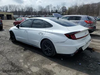 2021 Hyundai Sonata SEL with VIN 5NPEF4JA5MH083663, listed as a Copart auction lot 49771485 with 63,499 mi miles and Salvage Title. Bid and sale history available at carsss.com. Image 2.