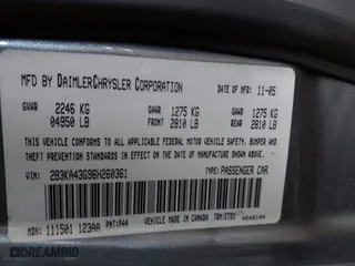 2006 Dodge Charger with VIN 2B3KA43G96H260361, listed as a IAAI auction lot 41907467 with 157,231 mi miles. Bid and sale history available at carsss.com. Image 9.