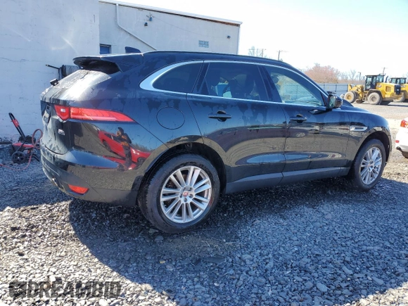 2019 Jaguar F-Pace 25t Prestige with VIN SADCK2FX5KA351866, listed as a Copart auction lot 50012205 with 51,464 mi miles and Salvage Title. Bid and sale history available at DreamBid. Image 3.
