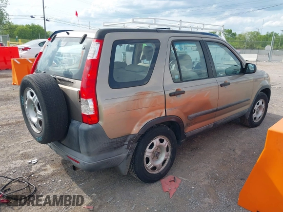 2006 Honda CR-V LX with VIN SHSRD68546U407997, listed as a IAAI auction lot 42101026 with 241,225 mi miles and . Bid and sale history available at DreamBid. Image 4.