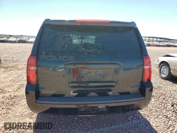2017 Chevrolet Tahoe Commercial with VIN 1GNLCDEC6HR218814, listed as a Copart auction lot 45400795 with 105,281 mi miles and Salvage title. Bid and sale history available at DreamBid. Image 6.