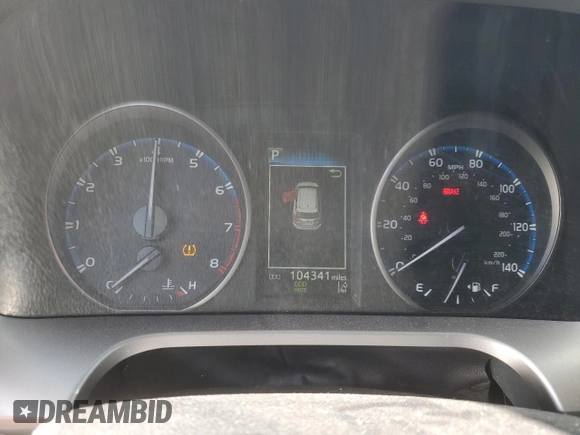 2017 Toyota RAV4 LE with VIN JTMZFREV0HJ717860, listed as a Copart auction lot 54363605 with 104,341 mi miles and Clean Title. Bid and sale history available at DreamBid. Image 9.