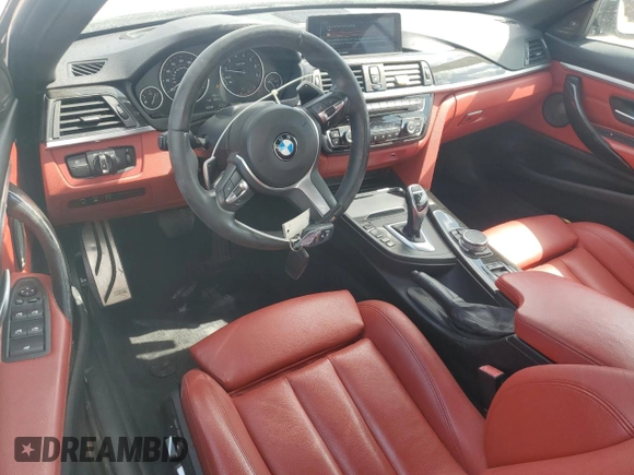 2017 BMW 4 Series 430i z VIN WBA4U7C55H5D43181, wystawiony jako Copart lot #54221125 z przebiegiem 43 048 mil mil oraz Szkoda całkowita • Salvage title. Historia ofert i sprzedaży dostępna na DreamBid. Obrazek 8.