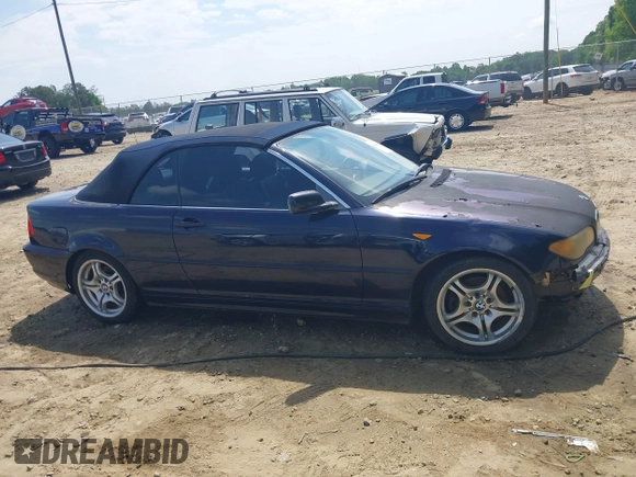 2004 BMW 3 Series 325Ci with VIN WBABW334X4PL26552, listed as a IAAI auction lot 42074709 with 303,804 mi miles and . Bid and sale history available at DreamBid. Image 13.