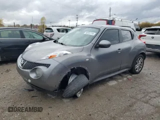 2014 Nissan Juke SV with VIN JN8AF5MV6ET360017, listed as a Copart auction lot 78751714 with Not Provided miles and Salvage Title. Bid and sale history available at DreamBid. Image 1.