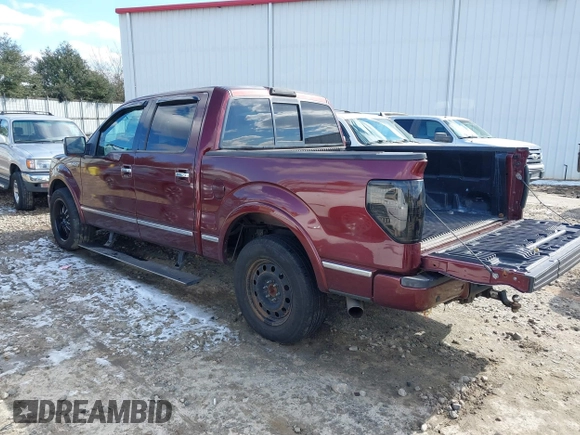 2009 Ford F-150 XL with VIN 1FTPW12V39FA96633, listed as a IAAI auction lot 41384942 with 208,422 mi miles. Bid and sale history available at carsss.com. Image 3.
