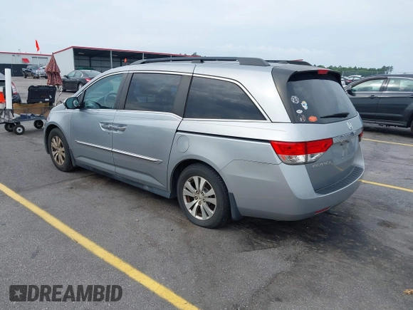 2016 Honda Odyssey EX-L z VIN 5FNRL5H6XGB084215, wystawiony jako IAAI lot #42381444 z przebiegiem 187 307 mil mil oraz . Historia ofert i sprzedaży dostępna na DreamBid. Obrazek 3.