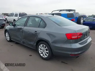 2015 Volkswagen Jetta Sedan 1.8T SE with VIN 3VWD17AJ9FM286917, listed as a IAAI auction lot 41904565 with 166,841 mi miles. Bid and sale history available at carsss.com. Image 3.