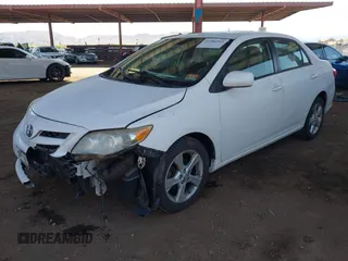 2011 Toyota Corolla L with VIN 2T1BU4EE3BC604630, listed as a IAAI auction lot 41986565 with 132,325 mi miles. Bid and sale history available at carsss.com. Image 17.