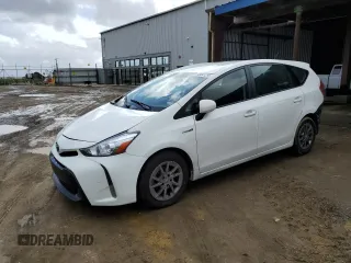 2016 Toyota Prius v Two with VIN JTDZN3EU2GJ050862, listed as a Copart auction lot 49341295 with 127,914 mi miles and Salvage Title. Bid and sale history available at carsss.com. Image 1.