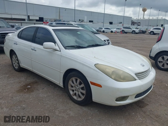 2004 Lexus ES 350 z VIN JTHBA30G245017619, wystawiony jako IAAI lot #42843600 z przebiegiem 206 759 mil mil oraz . Historia ofert i sprzedaży dostępna na DreamBid. Obrazek 1.