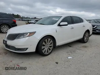 2013 Lincoln MKS EcoBoost with VIN 1LNHL9FT0DG607721, listed as a Copart auction lot 85129344 with 158,191 mi miles and Salvage title. Bid and sale history available at DreamBid. Image 1.