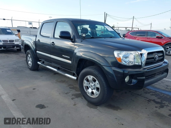 2008 Toyota Tacoma PreRunner with VIN 3TMJU62N88M058614, listed as a IAAI auction lot 41442510 with 140,973 mi miles. Bid and sale history available at carsss.com. Image 1.