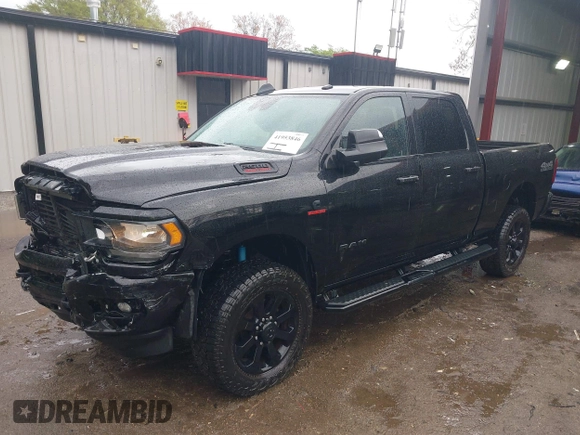 2020 Ram 2500 Big Horn with VIN 3C6UR5DL6LG205855, listed as a IAAI auction lot 41953846 with 70,955 mi miles. Bid and sale history available at carsss.com. Image 18.