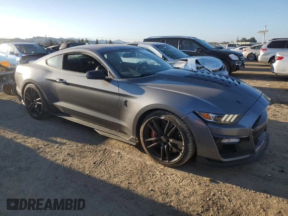 2021 Ford Mustang Shelby GT500 with VIN 1FA6P8SJ5M5501197, listed as a Copart auction lot 89200305 with 27,871 mi miles and Salvage title. Bid and sale history available at DreamBid. Image 4.