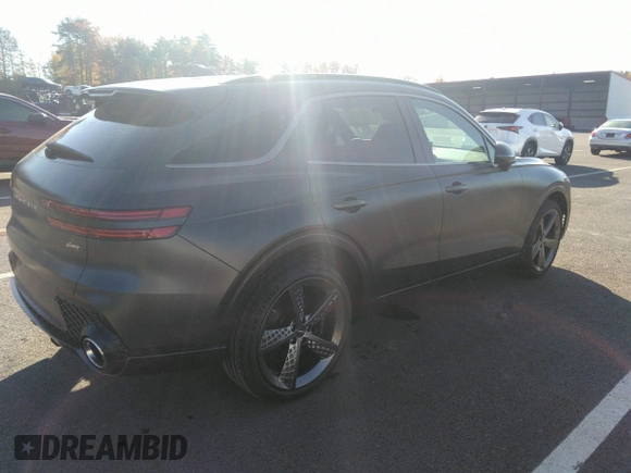 2023 Genesis GV70 2.5T with VIN KMUMADTB5PU139818, listed as a IAAI auction lot 41336368 with 609 mi miles and . Bid and sale history available at DreamBid. Image 4.