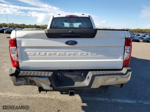 2022 Ford Super Duty F-350 SRW XL with VIN 1FT8W3BN8NEE87423, listed as a Copart auction lot 84142464 with NaN miles and Salvage Title. Bid and sale history available at carsss.com. Image 6.