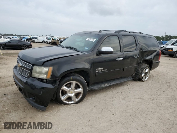 2011 Chevrolet Suburban LT with VIN 1GNSCJE07BR289849, listed as a Copart auction lot 46757225 with 211,600 mi miles and Salvage Title. Bid and sale history available at carsss.com. Image 1.