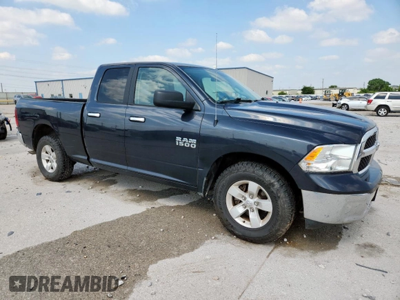 2018 Ram 1500 SLT with VIN 1C6RR6GG9JS114370, listed as a Copart auction lot 59594625 with 169,507 mi miles and Salvage title. Bid and sale history available at DreamBid. Image 4.