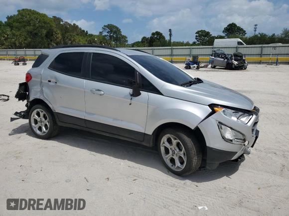 2021 Ford EcoSport SE with VIN MAJ3S2GE0MC453081, listed as a Copart auction lot 51203875 with 23,716 mi miles and Non Repairable. Bid and sale history available at carsss.com. Image 4.