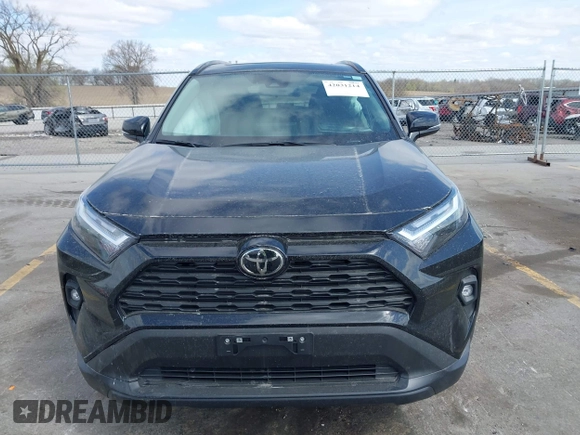 2024 Toyota RAV4 XLE Premium with VIN 2T3A1RFV8RC458744, listed as a IAAI auction lot 42031214 with 6,333 mi miles and . Bid and sale history available at DreamBid. Image 12.