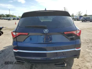 2023 Acura MDX w/Technology Package with VIN 5J8YD9H47PL006004, listed as a Copart auction lot 75084894 with 10,988 mi miles and Salvage Title. Bid and sale history available at carsss.com. Image 6.