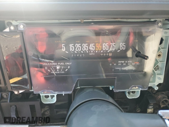 1987 Buick Regal with VIN 1G4GJ1171HP440059, listed as a Copart auction lot 51641495 with 21,443 mi miles and Salvage Title. Bid and sale history available at DreamBid. Image 9.