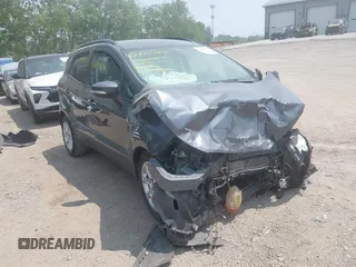 2021 Ford EcoSport SE with VIN MAJ3S2GE7MC453577, listed as a IAAI auction lot 42422727 with 56,428 mi miles and . Bid and sale history available at DreamBid. Image 1.