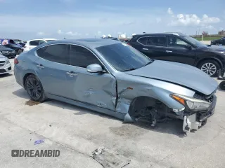 2016 Infiniti Q70 z VIN JN1BY1AP3GM220547, wystawiony jako Copart lot #54203925 z przebiegiem Nie podano mil oraz Szkody całkowita. Historia ofert i sprzedaży dostępna na DreamBid. Obrazek 4.