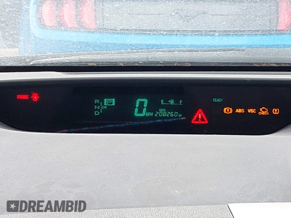 2008 Toyota Prius with VIN JTDKB20U483395621, listed as a IAAI auction lot 42106664 with 208,260 mi miles. Bid and sale history available at carsss.com. Image 7.
