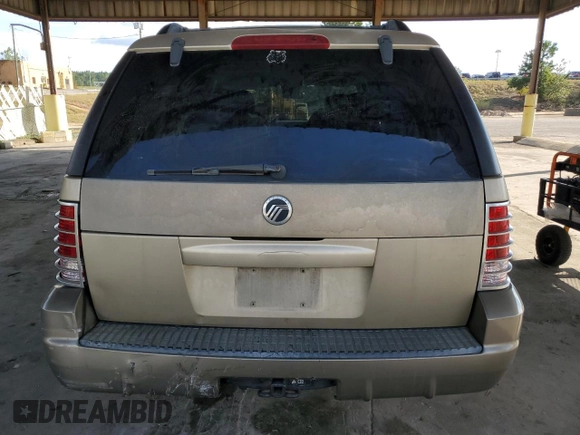 2002 Mercury Mountaineer Convenience with VIN 4M2ZU66E42UJ27065, listed as a Copart auction lot 73788994 with 268,471 mi miles and Salvage title. Bid and sale history available at DreamBid. Image 6.