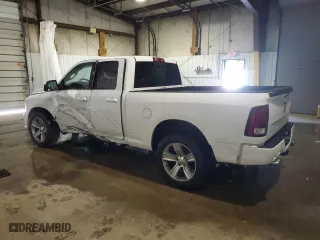 2013 Ram 1500 Sport with VIN 1C6RR7HT6DS713605, listed as a Copart auction lot 57573934 with 164,038 mi miles and Salvage Title. Bid and sale history available at carsss.com. Image 2.