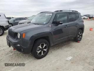 2022 Jeep Renegade Trailhawk with VIN ZACNJDC18NPN71314, listed as a Copart auction lot 85932694 with 29,651 mi miles and Salvage Title. Bid and sale history available at DreamBid. Image 1.