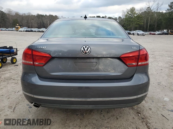 2013 Volkswagen Passat SEL Premium with VIN 1VWCH7A31DC097718, listed as a Copart auction lot 86296264 with 96,021 mi miles and Salvage Title. Bid and sale history available at carsss.com. Image 6.