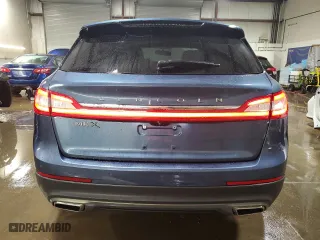 2018 Lincoln MKX Premiere with VIN 2LMPJ6JR8JBL36958, listed as a Copart auction lot 43585515 with 71,473 mi miles and Salvage Title. Bid and sale history available at carsss.com. Image 6.