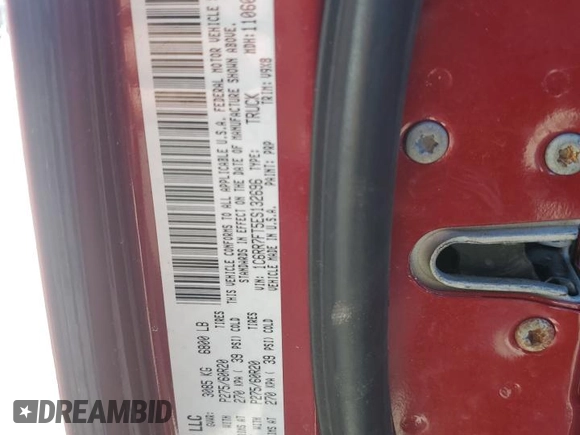 2014 Ram 1500 Tradesman with VIN 1C6RR7FT5ES132696, listed as a Copart auction lot 46034505 with 157,735 mi miles and Salvage Title. Bid and sale history available at carsss.com. Image 13.