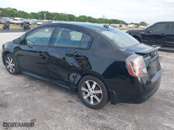 2011 Nissan Sentra 2.0 SR with VIN 3N1AB6AP6BL702894, listed as a IAAI auction lot 41989956 with 114,420 mi miles. Bid and sale history available at carsss.com. Image 3.