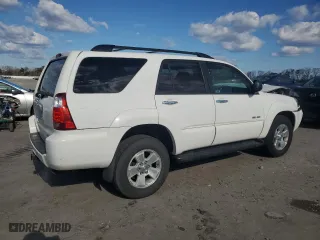 2006 Toyota 4Runner SR5 with VIN JTEBU14R160093420, listed as a Copart auction lot 50564035 with 125,108 mi miles and Salvage Title. Bid and sale history available at carsss.com. Image 3.