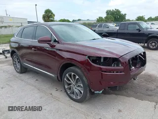 2021 Lincoln Nautilus Reserve with VIN 2LMPJ8KP8MBL06002, listed as a IAAI auction lot 42624993 with 69,219 mi miles and . Bid and sale history available at DreamBid. Image 1.